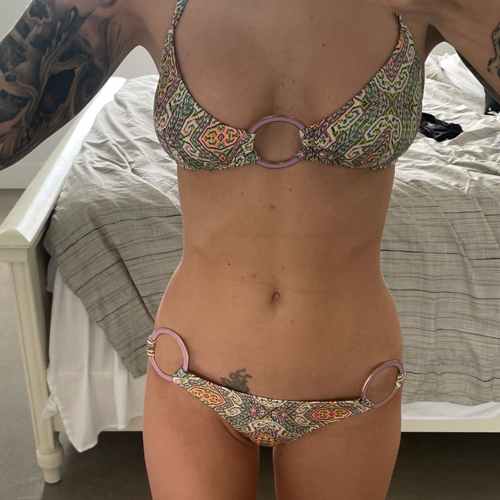 Victoria’s Secret swimming suit.
